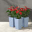 Ensemble de jardinières durables en polyéthylène