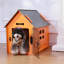Niche pour chien en bois-1374085659