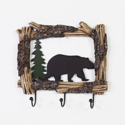 Crochet mural Rustic Bear