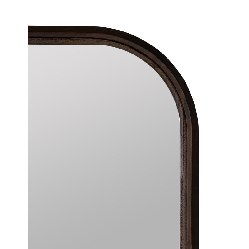 Rectangle Solid Wood Wall Mirror