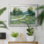 Delaware Water Gap - reproduction d'art sur toile encadrée-406375721-406375703