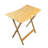 Solid Bamboo Folding Personal Table-117969604