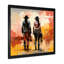 «Cowboy mexicain, beauté du ranch - Art mural mexicain»-380697467-380697458
