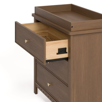 Sasha 3 Drawer Chest With Changing Topper