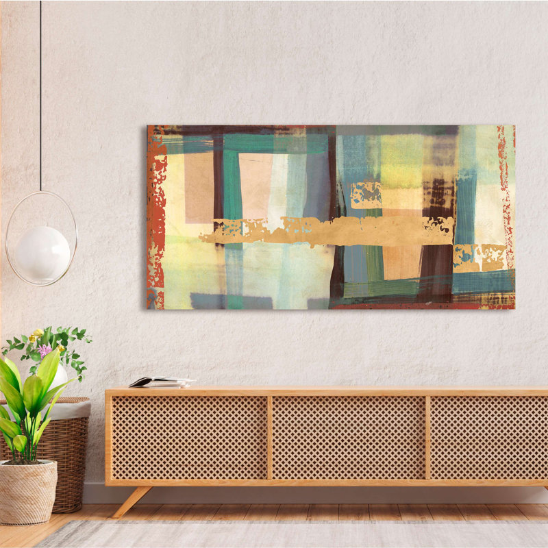 Modern Abstract: Afternoon Of A Faun by Ludwig Maun - Wrapped Canvas Print, 50cm H x 100cm W