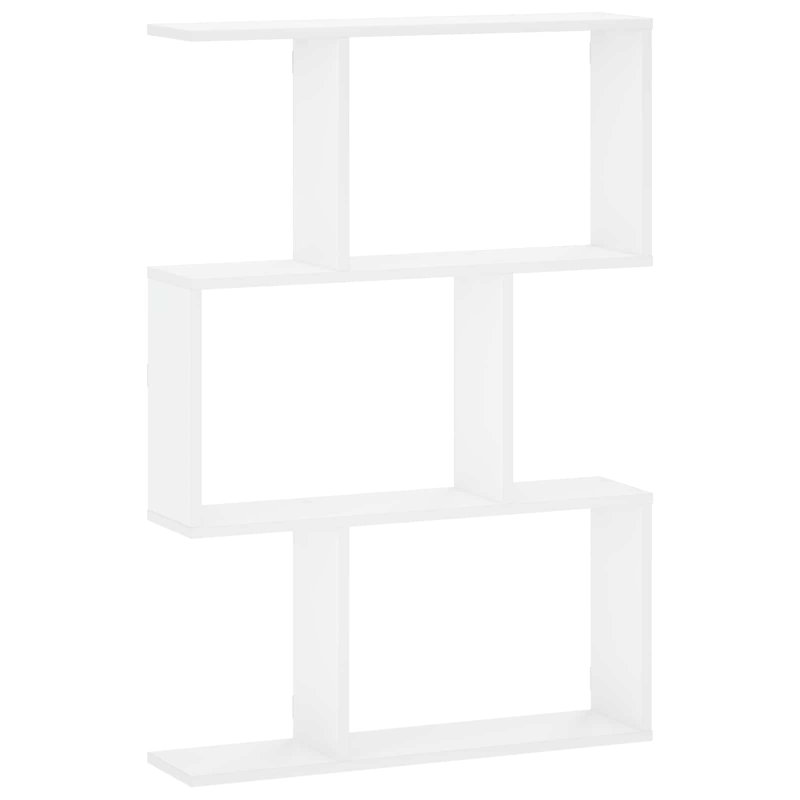 Engineered Wood Wall Shelf, White