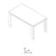Vittoria Dining Table-980408037-980408035