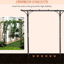 Arche de jardin en métal Outsunny