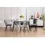 Comfortable Padded Dining Chairs with Back Easy Assembly Upholstered Side Chair, Accent Chairs for Kitchen, Dining Room-1783775145