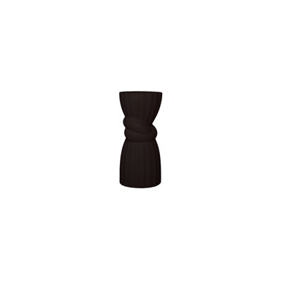 Ceramic Vase Matte Finish Black