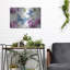 «Floral Butterfly Garden D» par Jean Plout, art mural en métal-2142292207