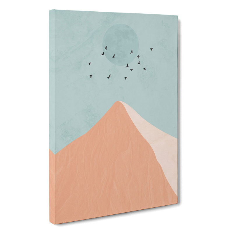 High Noon Mountain - Wrapped Canvas, 76cm H x 50cm W x 3cm D