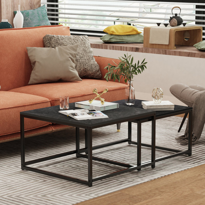 Parrett Frame Coffee Table, Black