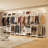 Shande 74'' Closet System with Drawers-99171485