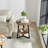 Zeltzin 2 Tier Round End Table