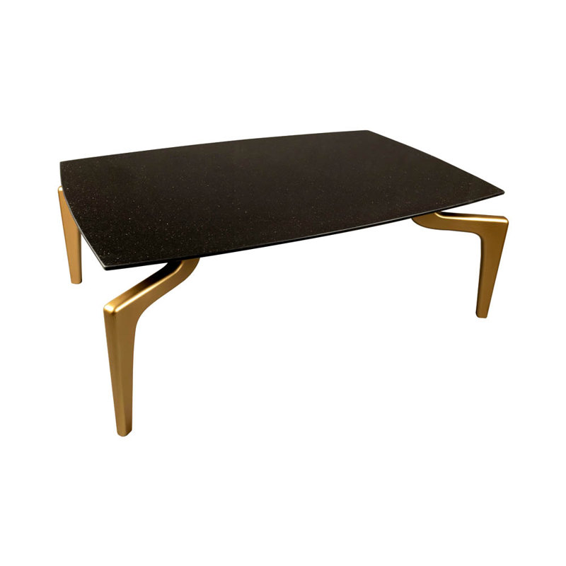 Alanyah Solid Wood Four Leg Coffee Table