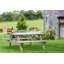 Duxbury Rectangular Outdoor Picnic Table , 150cm cm W 160cm cm D