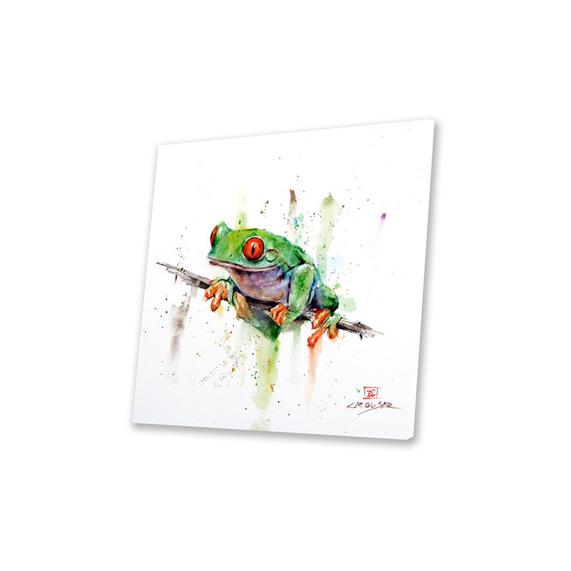 Frog by Dean Crouser - Unframed Graphic Art