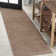Antto Solid Low-Pile Brown Rug