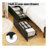 Corner Bed Frame With Storage Bookcase, Full Daybed With Storage Drawers Underneath, Kids Bed Unit With Charging Station And LED Light-225225427