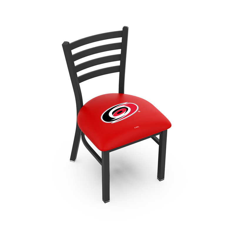 NHL Stationary Upholstered Dining Chair, Carolina Hurricanes