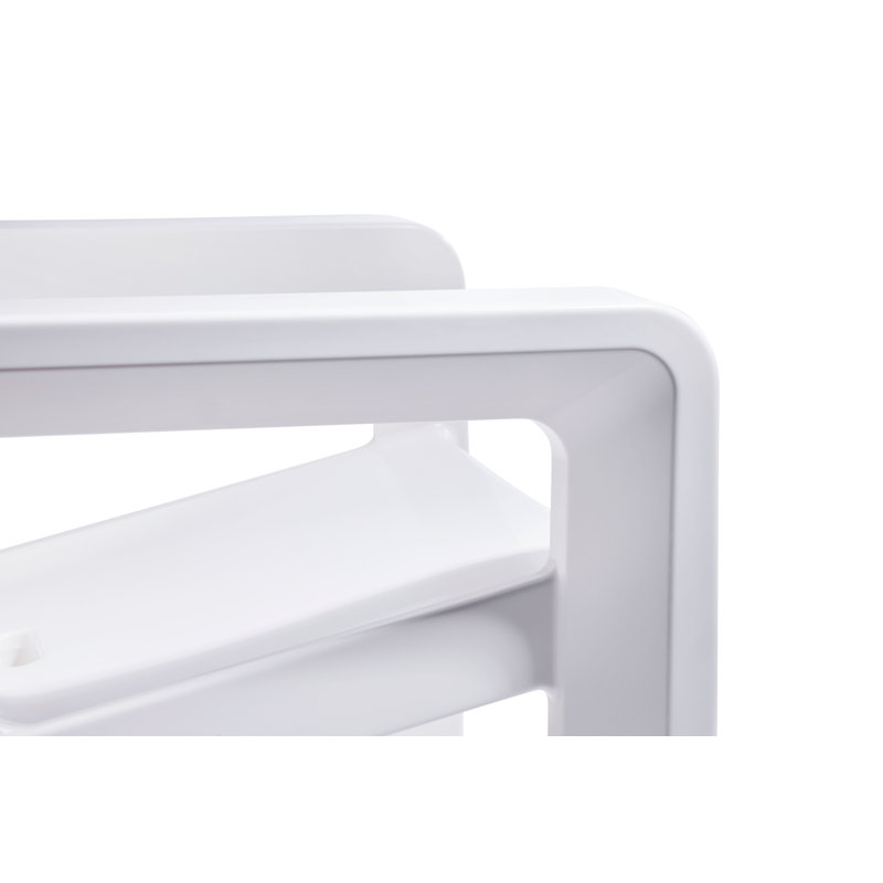 Deck Outdoor Lounge Chair, Highcloud White
