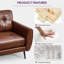 2 Seater Faux Leather Sofa-2146078043