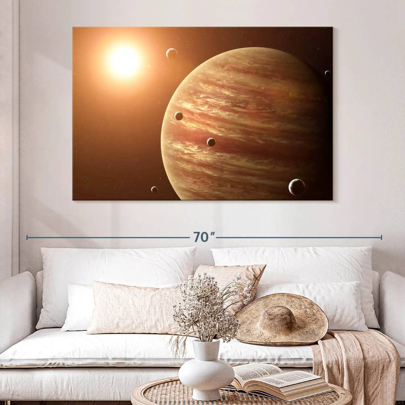Oberle Sunny Jupiter, 34" H x 51" W