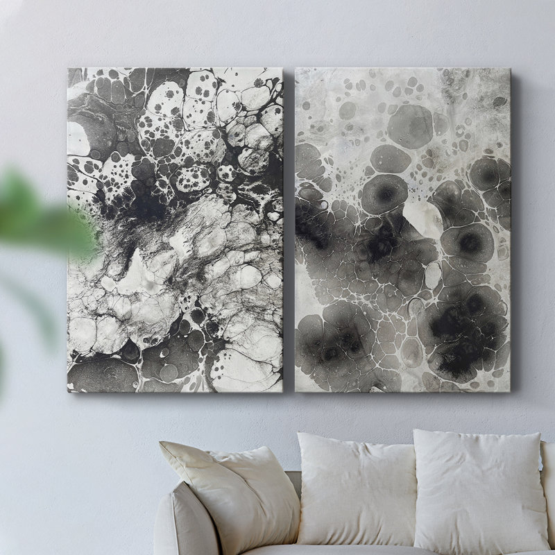Toile tendue avec châssis Marble IX-Premium - prête à être accrochée
