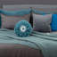  Housse et insert de coussin décoratif en tournesol Appliqued-717990373-717990386