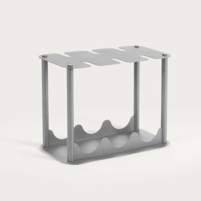 Metal Wine and Glass Rack by ARTEPERA