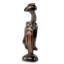 Novica Senufo Kalaho Bird Wood Sculpture