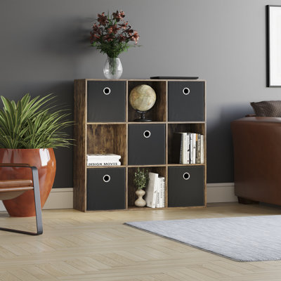 Westwind 96.5cm H x 96.5cm W Bookcase