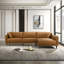Canapé modulaire en cuir moderne Mid Century Pluie-106255950