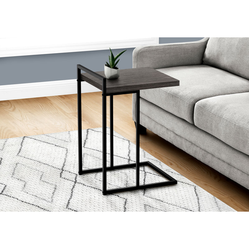 Table d'appoint, en forme de C, bout, côté, collation