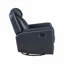 Fauteuil inclinable et pivotant en cuir synthétique doux doux et respirant