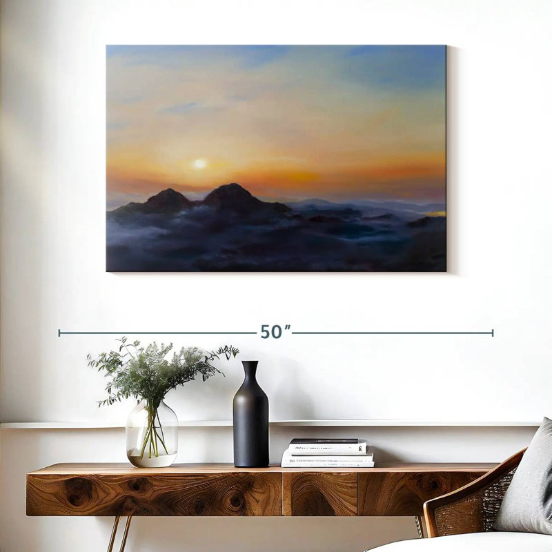 Alvord Sunrise Mountain, H 26 po x l 39 po
