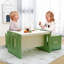 Ensemble 3 pièces de table de jeu et de chaises pour enfants Katara-1281568323