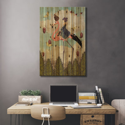 Kellswater Look Up - Vertical par - Impression sur bois sans cadre