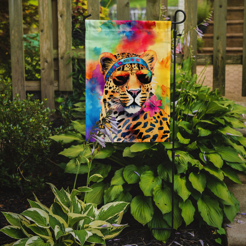 Drapeau de jardin hippie