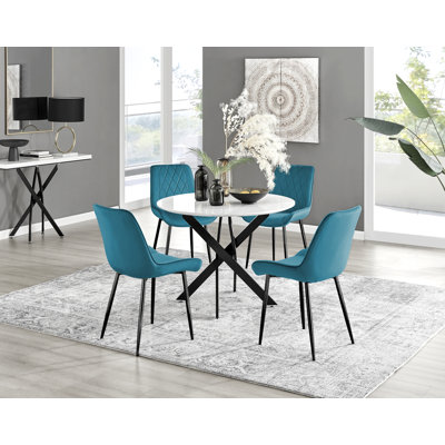 Eubanks 4 - Person Dining Set