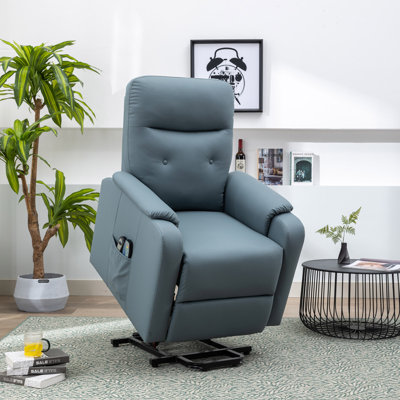 Massage Recliner Chair Electric Power Lift Chairs With Side Pocket for Living Room -  Latitude RunÂ®, 9A767A35E8304BCE9B7A7CB376EFA3C6