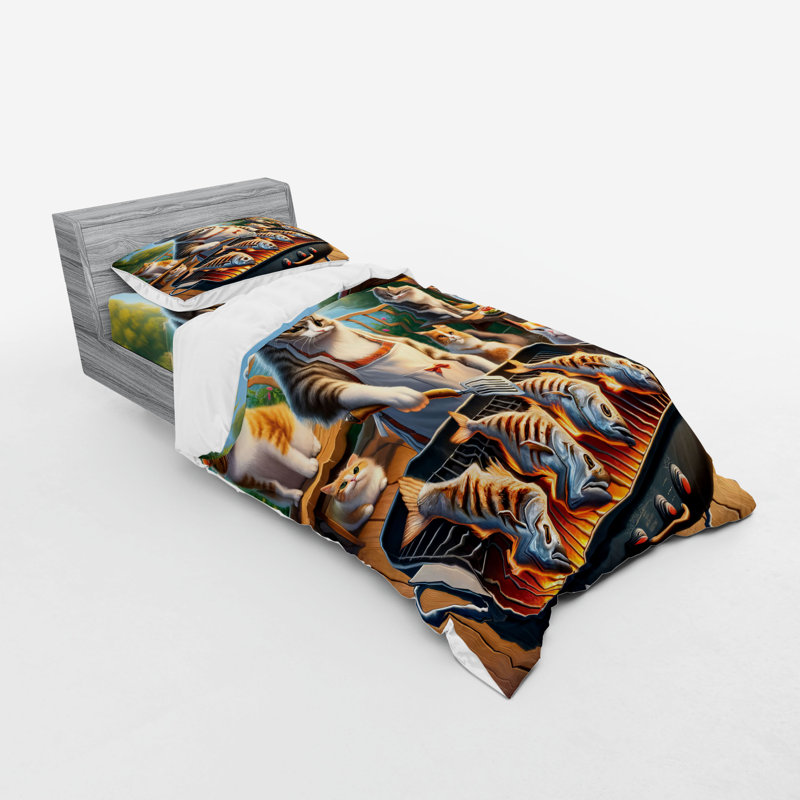 Polyester Duvet Cover, Twin Duvet Cover + 2 Additional Pieces