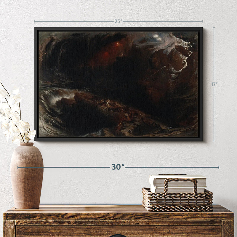 " The Deluge 1834 Wall Art ", 17" H x 25" W