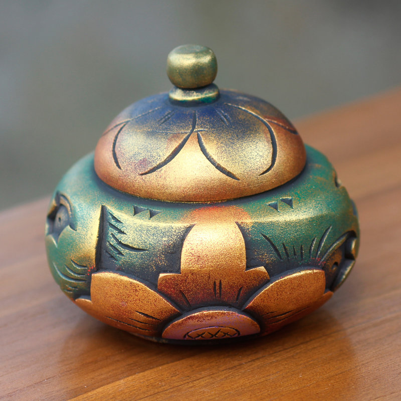 Boîte décorative en bois Nahla