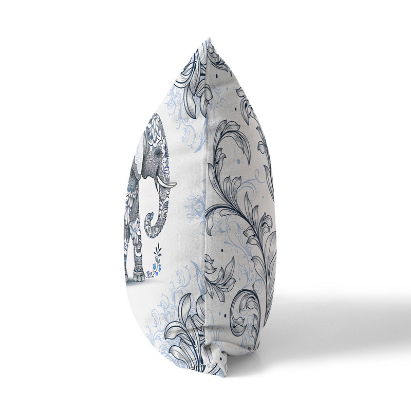 Coussin Eleflower, 20 po x 20 po
