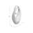 Polystone Swirl Abstract Decorative Red Sculpture-107635934
