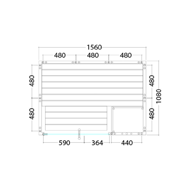 Alpen Home Kasota Traditional Steam Sauna in Spruce