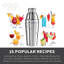 Shaker à cocktail en acier inoxydable 34 oz Oggi Barware-75392778