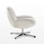 Fauteuil d'appoint rotatif moderne en chenille l 28 po-1412056463